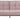 Perugia sovesofa dusty rose piping, indsyninger & firkantet syning 198x95x87 cm