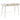 Neptun skrivebord hvid  110x50x77.1 cm