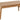 Essex sofabord naturlig  120x60x45 cm