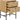 Albany natbord naturlig  45.6x40x70 cm