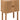 Langley natbord naturlig  45x30x55 cm