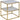 Alisma natbord hvid  45x40x50.5 cm