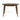 Montreux spisebord naturlig  Ø115/154x75 cm