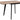 Roxby spisebord naturlig  80/120x80x76 cm