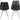 Eris spisebordsstol sort 4-Pack