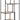 Seaford reol naturlig  77x35x185 cm