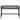 Writex skrivebord sort  120x60x75 cm