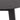 Roxby spisebord sort  Ø120x76 cm