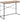Seaford skrivebord naturlig  100x45x75 cm