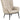 Redding hvilestol beige piping, indsyninger & firkantet syning 76.5x91x99 cm
