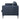 3-personers sofa Valencia sort
